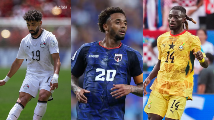 Foto: Getty Imagens/ Reprodução redes sociais @egyptnt @fcfcomunica @ghana_fa_official