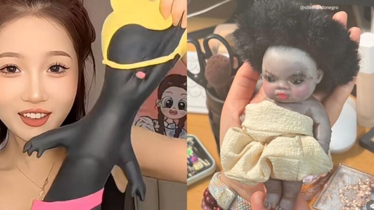 “Boneco antiestresse” de bebê negro vendido na China vira alvo de vídeos violentos nas redes