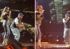 Rihanna surpreende fãs em participação no show de Jay-Z