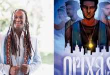 Orixás e afrofuturismo se encontram em livro de estreia do sociólogo João Raphael Ramos Capa do livro Orixás, de João Raphael Ramos