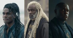 Personagens negros da série A Casa do Dragão