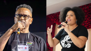 Samara Martins e Hertz Dias, candidatos negros à Presidência em 2026