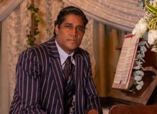 Breno da Matta vive pianista em “A Nobreza do Amor” Breno da Matta caracterizado como Murilo Malta em A Nobreza do Amor