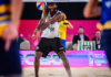 Evandro exige punição após sofrer ataques racistas nos Jogos Sul-Americanos Evandro durante partida de vôlei de praia