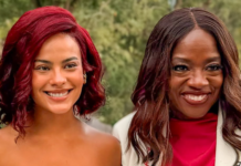 Bella Campos encontra Viola Davis em Paris após parceria Viola Davis e Bella Campos em Paris