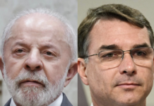Lula e Flávio Bolsonaro vão disputar o segundo turno da eleição presidencial