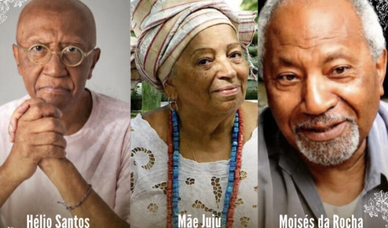Hélio Santos, Moisés da Rocha e Mãe Juju de Oxum serão homenageados por suas contribuições à cultura negra